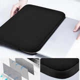 Elastic Laptop Case 13-14 Inch Sleeve With Small Case, Neoprene Rainproof & Shockproof Cover For Macbook Pro 14" M3 M2 M1 And 13.3" Macbook Air/Pro,Xps 13/14 & Most 13"-14" Notebooks?Black
