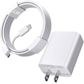 Usb C Wall Charger For Iphone 17 Pro Pixel 10 9, 18W Plug-In Charging Block 3.3Ft Usb C Cable Power Delivery 9V 2A Charge Adapter Pd Type C Wall Charger Block For Samsung S25 Iphone 16E Ipad