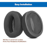 Breathable&Durable Replacement Earpads Cushion Compatible With Jvc Ha-S87Bn Ha-S88Bn Ha-S90Bn Ha-S78Bn Headphones Ear Pads With Mesh Fabric And Memory Foam