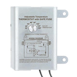 Attic Fan Thermostat Control, Replacement Thermostat With Adjustable Temperature Dial, Programmable For Exhaust Fan, Greenhouse, Cooling System