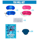 Stitch Party Supplies, Pin The Nose On Stitch, Stitch Party Games For Boys Girls, Large Poster 24Pcs Stickers For Stitch Birthday Party Decorations