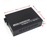 10/100Mbps Ethernet Media Converters, Bi-Directional Single-Mode Sc Fiber - A Pair Of 10/100Base-Tx To 100Base-Fx Up To 20Km(12.4Mi)