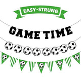 Game Time Soccer Banner 16ft Reusable 3 Strings for Party
