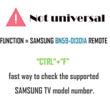Bn59-01301A Replacement For Samsung Tv Remote Control (Non Universal) For Un55Nu6900 Un32N5300 Un43Nu6900 Un50Nu6900 Un50Nu7100 Un55Nu7100 Un55Nu7300 Un65Nu7100 With Gp Alkaline 2 Pcs Batteries