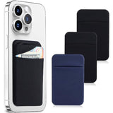 Phone Case Card Holder with Spandex Material, Stretchy Phone Wallet Stick On