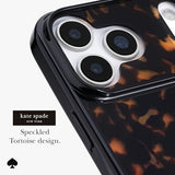 kate spade new york iPhone 17 Pro Max Case - Compatible with MagSafe - Designer Phone Case - Tortoise
