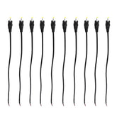 Coolm Dc 4.0Mm X 1.7Mm Male Power Pigtail Cable Male Connectors Dc Cable 4.0 X 1.7Mm Male Power Plug Connector Cable 10Pcs