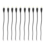 Coolm Dc 4.0Mm X 1.7Mm Male Power Pigtail Cable Male Connectors Dc Cable 4.0 X 1.7Mm Male Power Plug Connector Cable 10Pcs