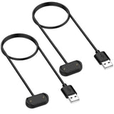 For Amazfit Gtr 2 Charger, Usb Charging Cable For T-Rex Pro, Gtr 2E, Gts 2, Gts 2E, Gts 2 / Gts 4 Mini, Bip 5, Bip 3, Bip U Pro, Zepp E/Z Smartwatch (2-Pack, 3.3Ft/100Cm)