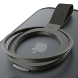 TORRAS 2025 Upgrade (Gen 6.0) Magnetic Phone Grip Holder Kickstand with Braided Strap, Fit for MagSafe Ring Removable, for iPhone 17 16,15, 14, 13 12