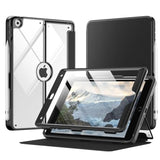 MoKo Case for iPad 9th Generation with Pencil Holder, iPad 8th/7th Gen Case 10