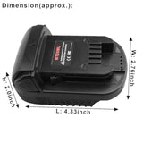 Makita 18V to Milwaukee M18 Battery Adapter Converter for Cordless Tools