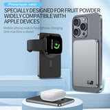 Magnetic Portable Charger, 5,000Mah Wireless Portable Charger With Led Display, Battery Pack, Compatible With Iphone Iphone 16 Pro Max/16 Pro/16, Iphone 15/14/13/12 Series(Black)