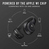 Wireless On-Ear Headphones, 40H Playtime, Apple W1 Chip, Mic, Class 1 Bluetooth, Black