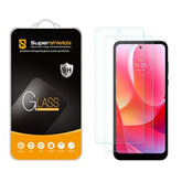 (2 Pack) Designed For Motorola Moto G Play (2023) Tempered Glass Screen Protector, Anti Scratch, Bubble Free