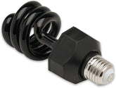 13W CFL Blacklight Bulb E26 Medium Base Spiral UV Black Light for Halloween Parties and Decorations