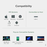 Usb C To Usb Adapter Hub, 4 Port Usb 3.0 Hub, Usb Splitter For Laptop, Compati
