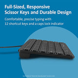 Kensington Compact USB-C Keyboard for iPad, Mac OS, Windows, Chromebooks (K755