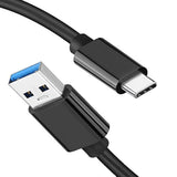 10Ft 2Pack Usb A To Usb C Cable (10Gbps, 60W), Extra Long Usb 3.1 Gen 2 To Usb