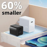 Usb C Gan 30W Fast Charging Block(Non-Foldable),Pps Pd Mini Type C Power Adapter For Iphone 16/16 Plus/16 Pro/16 Pro Max/15/14/13/12/11,Galaxy S25/24/23/22,Ipad/Airpod/Apple Watch(Cable Not Include)