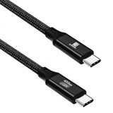 Usb C To C Cable 5Ft, 8K Hd Display, 40 Gbps Data Transfer, 240W Usb-C Charging Cable For Thunderbolt 3/4, Macbook Pro, Type-C Laptop, Hub, Docking, And More.