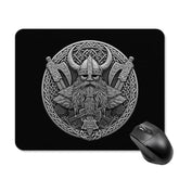 Viking Warrior Mouse Pad Portable Non-Slip Base Mousepad For Computer Laptop Office Home And Travel