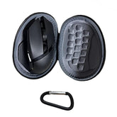 Hard Travel Mouse Case For Razer Basilisk Ultimate X/Basilisk V3 Pro/Logitech Mx Master 3 /3S/ Master 2S / 2/Mx Master Advanced Wireless Mouse, For G502 X /G502 X Plus (With Carabiner Clip)