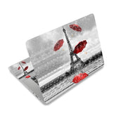 12 13 14 15 15.4 15.6 Inches Laptop Skin Sticker Decal Universal Netbook Skin Sticker Reusable Soft Notebook Art Protector Cover Decal, Paris Tower