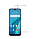 2 Pack for Cricket Debut S2 / AT&T Calypso 4 Tempered Glass Screen Protector 9H Frontier Protective Protector