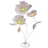 Giant Flowers For Decoration - 5.58 Ft Adjustable Waterproof 3D Silk Faux Large Flowers Decor For Birthday Party Garden Office Home Wedding Hotel Shop Window Display (Pink)