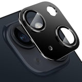 Compatible With Iphone 14 And Iphone 14 Plus Camera Lens Protector, Anti-Scratch Tempered Glass Camera Screen Protector Shockproof Full Protective Camera Cover Case Friendly Lens Cover-Black