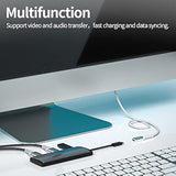 Usb C Extension Cable 6Ft 10Gbps Data Sync Usb 3.2 Type C Male To Female Extender Nylon Braided 100W Fast Charging Compatible For Psvr2/Mac-Book Pro/Mavic 2/Switch/Ps5/Mag Safe Charger