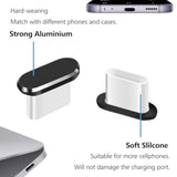 USB-C Dust Plug and Speaker Cover for iPhone 16/15, Samsung, and USB-C Devices