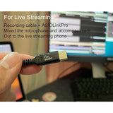 Usb Type C Stereo Aux Cable Dual Adc And Dac Cores 192Khz/24Bit Support Line In And Out Easy For Hd Streaming Audio Transfer (Not For Charging Nor Data Transfer)