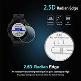 3-Pack For Garmin Forerunner 55 Screen Protector, 2.5D 9H Hardness Tempered Glass Screen Protector For Garmin Forerunner 55 Smartwatch
