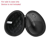 Hard Travel Case For Logitech Lift Vertical Ergonomic Mouse (Black)