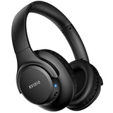 Bluetooth Headphones Over Ear, 65 Hours Playtime Wireless Headphones With Microphone, Foldable Lightweight Headset With Deep Bass, Hifi Stereo Sound For Travel Work Cellphone