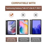 MoKo Case Fit Samsung Galaxy Tab A7 Lite 8.7-Inch 2021 Release Tablet, Slim Li