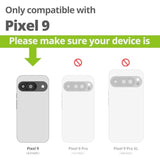 Pixel 9 Wood Case, Natural Wood & Black TPU, Shockproof - Blackwood