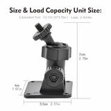 Wall Mount 1/4 Screw Mini Tripod Stand Holder for Valve Index HTC Vive Vive PRO Base Station with Strong Double Sided Adhesive and Screw Set Drill or