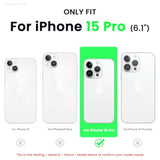 Compatible With Iphone 15 Pro Case 6.1", Liquid Silicone 3 Layers Full Covered Soft Gel Rubber Cover, Shockproof Protective Slim Phone Case With Anti-Scratch Microfiber Lining-Chalk Pink