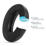 Gvoears Earpads Replacement For Sennheiser Hd650/Hd600/Hd660S/Hd545/Hd525/Hd535 Headphones Pads, Ear Cushion Also Fit For Massdropx Hd6Xx/Hd58X & Hd580/Hd565 Jubilee Headphone, Cooling-Gel Earpads