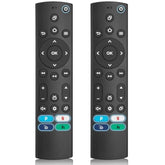 (Pack Of 2) Universal Remote Control For Insignia/Toshiba/Samsung/Tcl/Vizio/Pioneer/Roku Smart Tvs Remote Replacement, Compatible With Voice Smart Tv