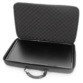 CASEMATIX Portable Monitor Case for 15.6" to 24" Gaming Monitors or Laptops, Hard Shell EVA Screen Cover with Padded Foam, Fits Accessories for 15.6 to 17.3 Inch Screens (Black)