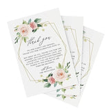 4"X6" 50 Pieces Thank You Place Cards, Table Place Setting Cards For Weddings, Receptions, Rehearsals, Dinner Parties, Events And Celebrations, Wedding Must Haves For Reception, Wedding Favors For