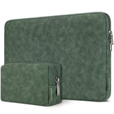 17.3 Inch Laptop Sleeve Water-Resistant Carrying Case With Accessory Bag For 17.3" Msi Gs73Vr Stealth Pro/Hp Envy 17/Lg Gram 17"/Rog Strix Gl702Vs,Dark Green