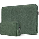 17.3 Inch Laptop Sleeve Water-Resistant Carrying Case With Accessory Bag For 17.3" Msi Gs73Vr Stealth Pro/Hp Envy 17/Lg Gram 17"/Rog Strix Gl702Vs,Dark Green