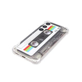 Case For Galaxy S23 With Reinforced Corners Tpu Soft Bumper Retro Cassette Tape Case Compatible With Samsung Galaxy S23