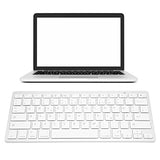 Bluetooth Keyboard - Qwertz German Layout, Slim, Silent, Stable Connection For Ios, Android,