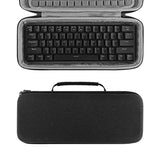 Geekria 60% Compact Keyboard Case, Hard Shell Travel Carrying Bag for 61 Keys